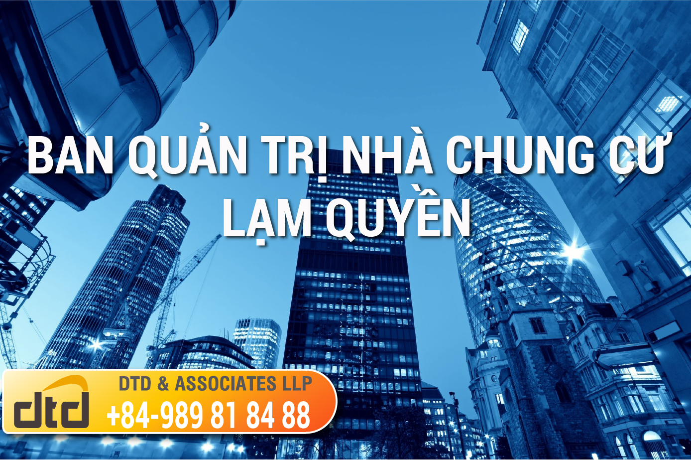 THỰC TRẠNG BAN QUẢN TRỊ NHÀ CHUNG CƯ LẠM QUYỀN - MỘT SỐ ĐÁNH GIÁ PHÁP LÝ